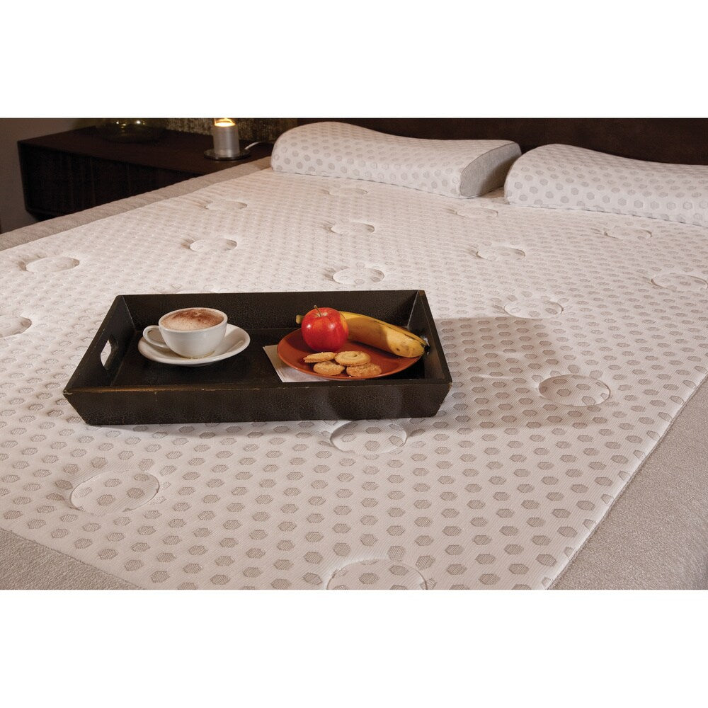 Matelas en mousse à mémoire de forme Danican Cool Pointe 8 pouces King size - Blanc