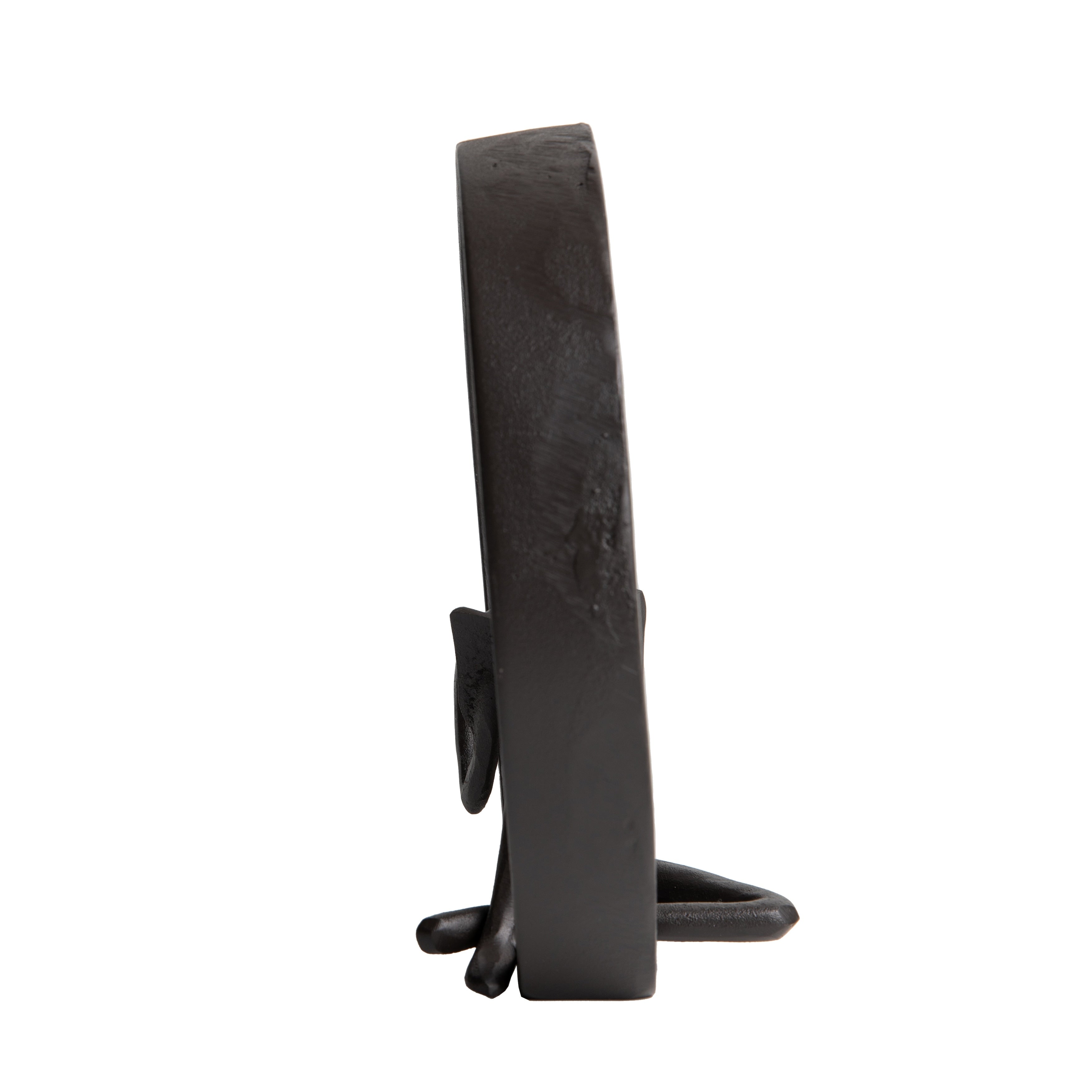 Statue en fonte représentant un lecteur encerclé contemporain de Danya B. - Serre-livres masculin, féminin ou double