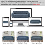 Canapé 3 places bleu foncé minimaliste à compression 81,5 avec grandes assises et rembourrage en mousse haute densité pour salons