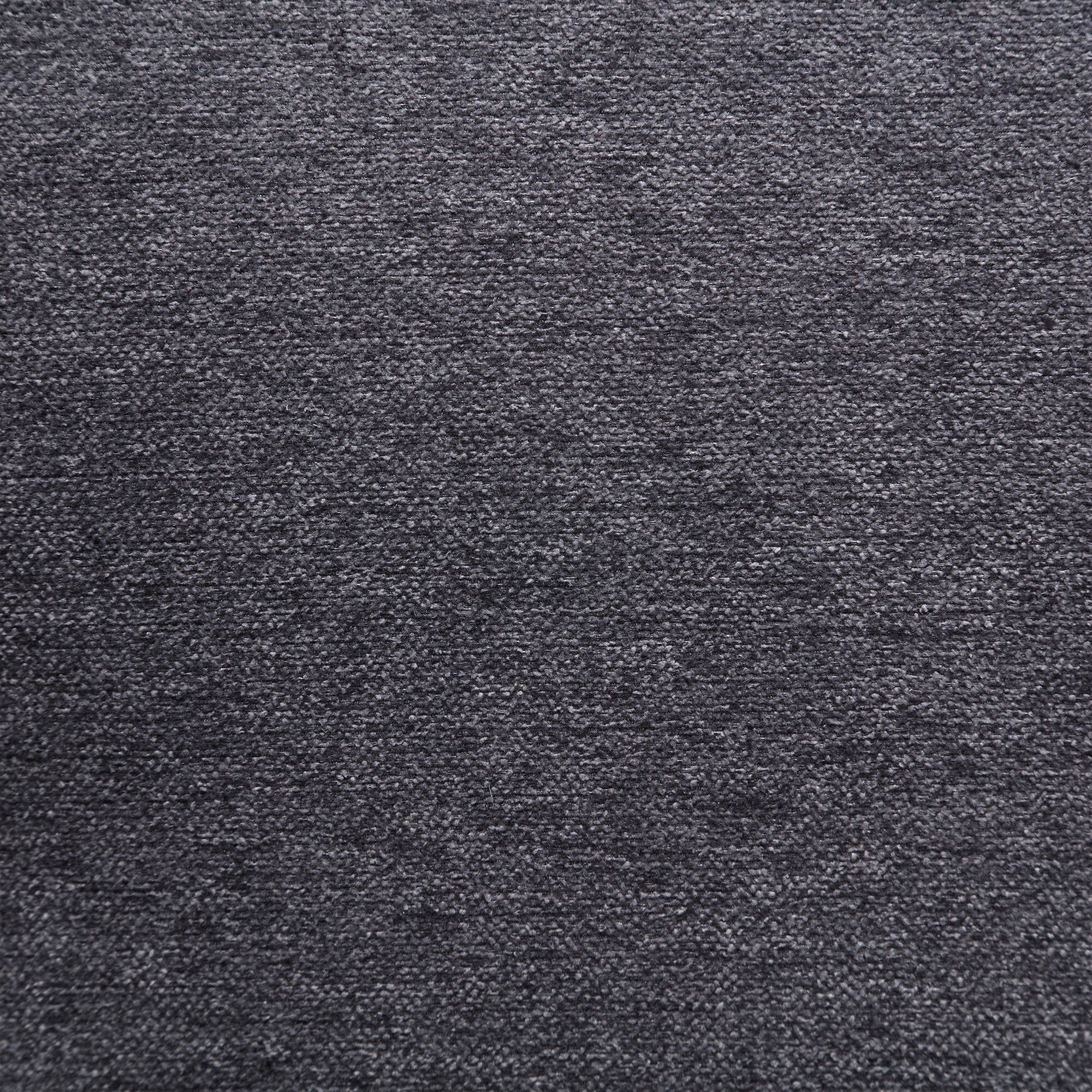 Canapé causeuse en lin gris foncé avec accoudoirs réglables