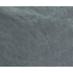 Canapé causeuse gris foncé à accoudoirs ronds avec cadre en bois massif