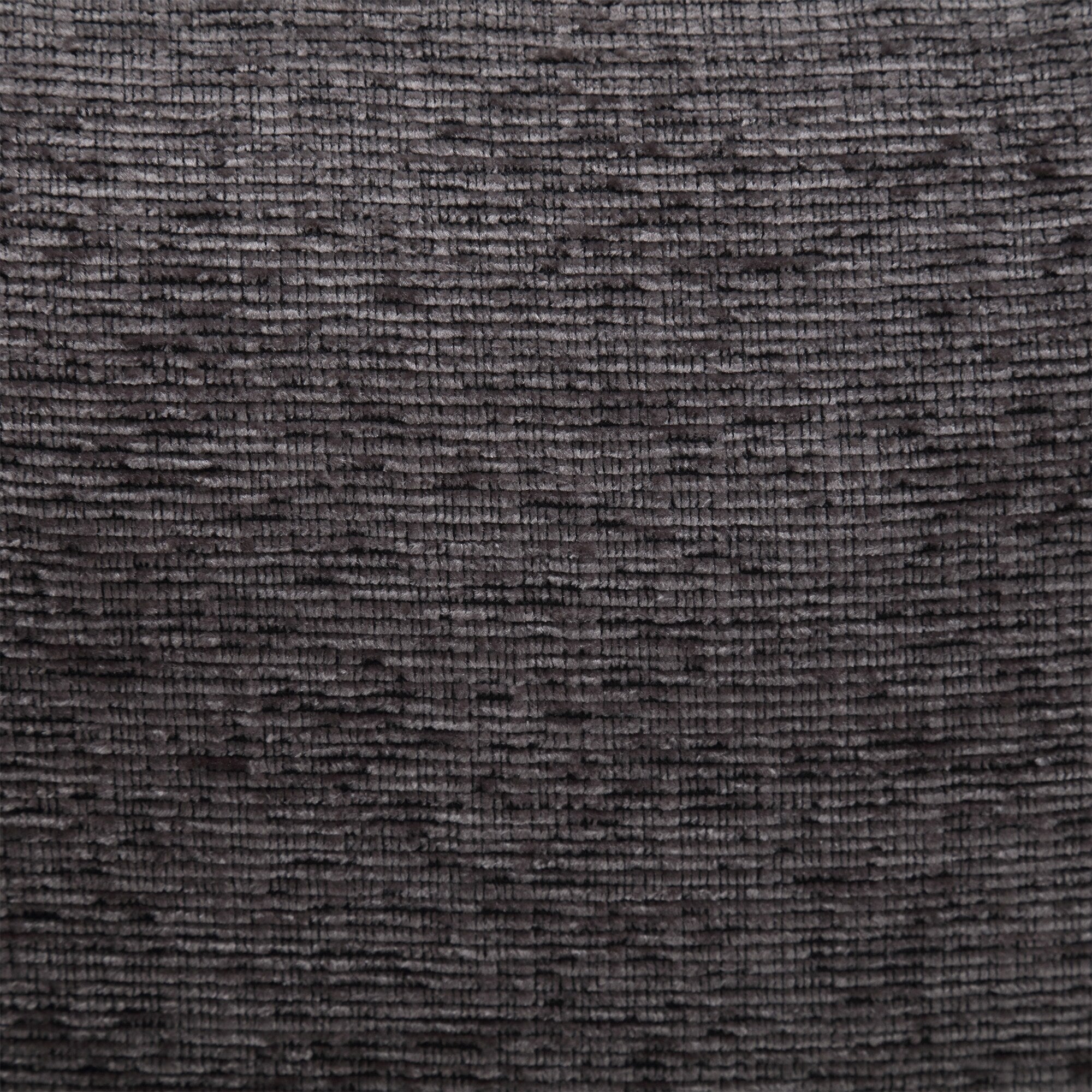 Canapé causeuse gris foncé moderne 52,36 pouces en chenille avec poche et clous pour le salon