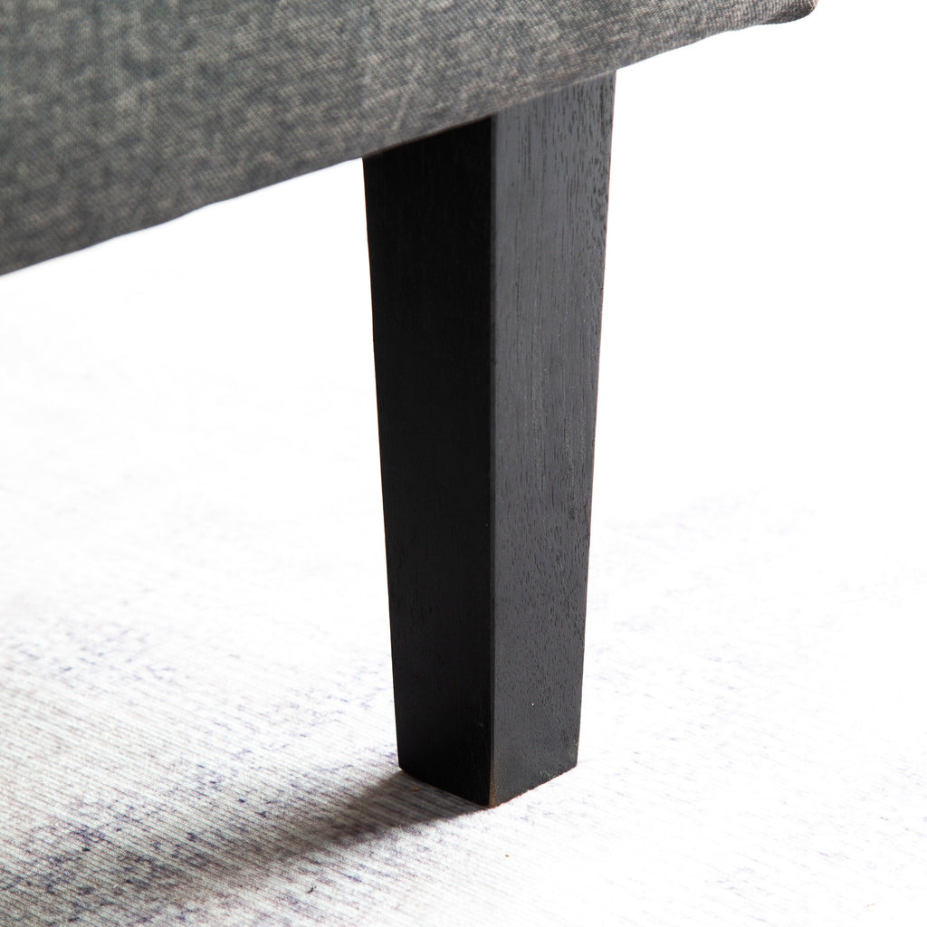 Canapé-lit futon 3 places convertible gris foncé moderne 71,65 avec pieds en bois massif et oreillers pour le salon