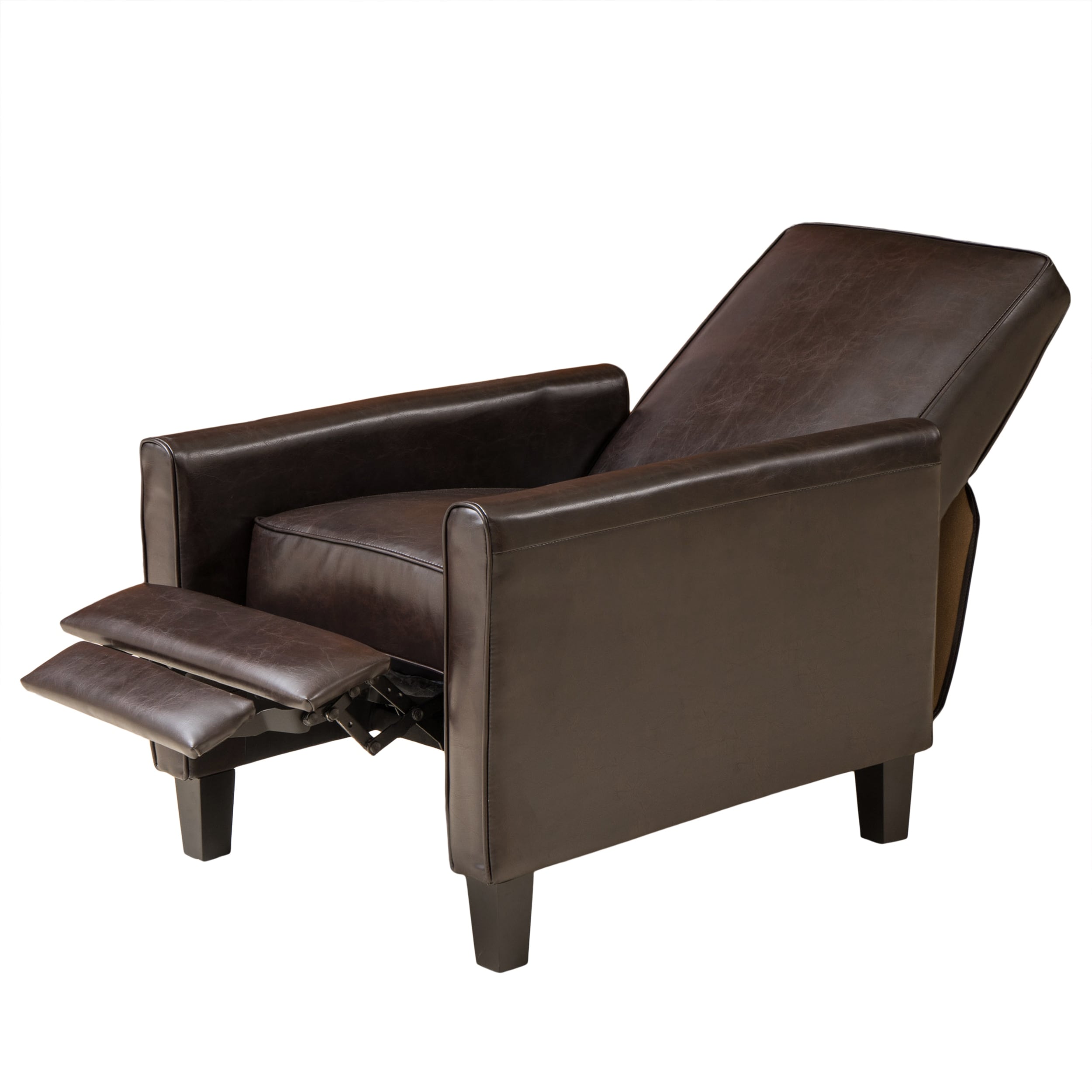 Fauteuil inclinable contemporain Darvis en cuir reconstitué (lot de 2) par Christopher Knight Home