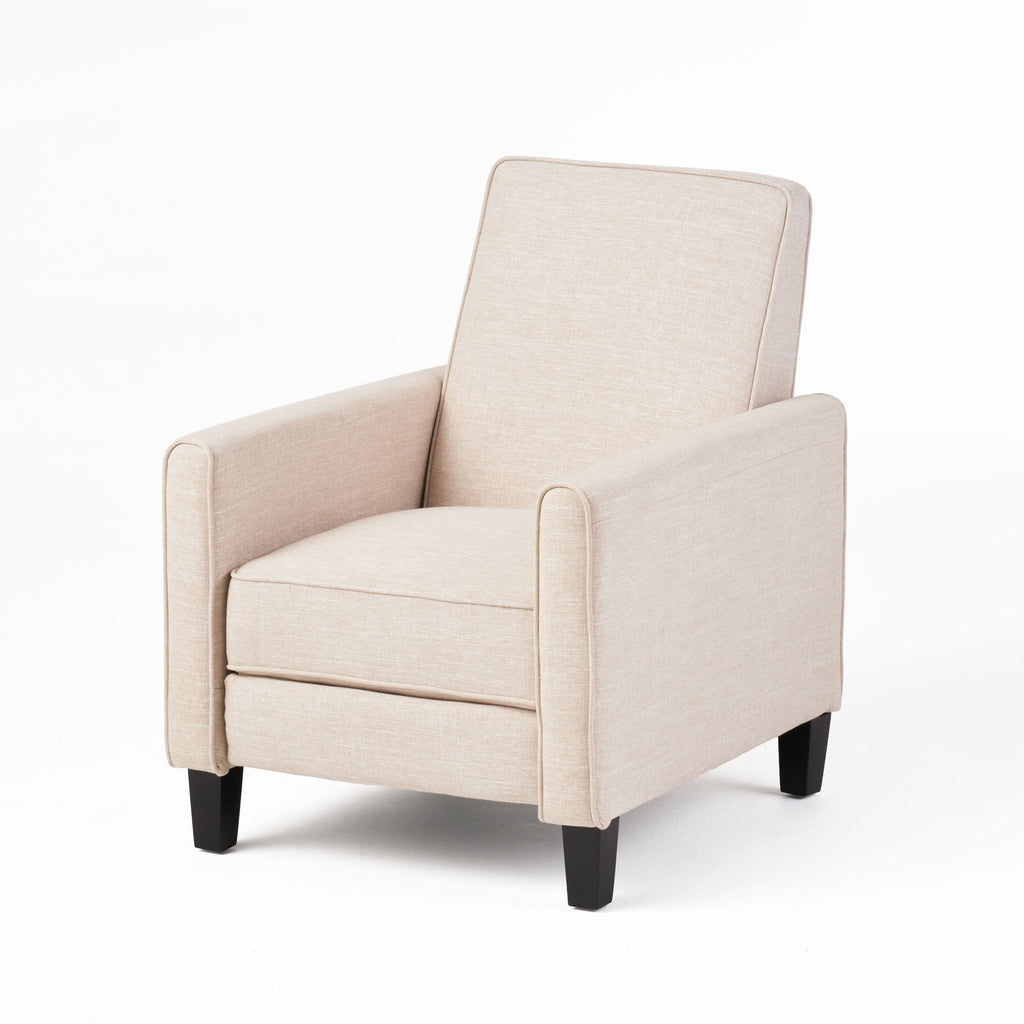 Fauteuil club inclinable en tissu Darvis par Christopher Knight Home
