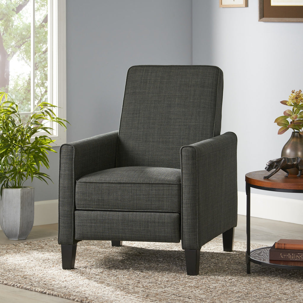 Fauteuil club inclinable en tissu Darvis par Christopher Knight Home