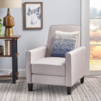 Fauteuil club inclinable en tissu Darvis par Christopher Knight Home