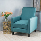 Fauteuil club inclinable en tissu Darvis par Christopher Knight Home