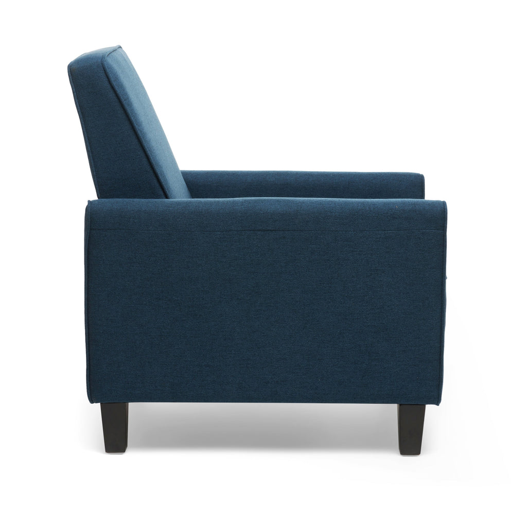 Fauteuil club inclinable en tissu Darvis par Christopher Knight Home