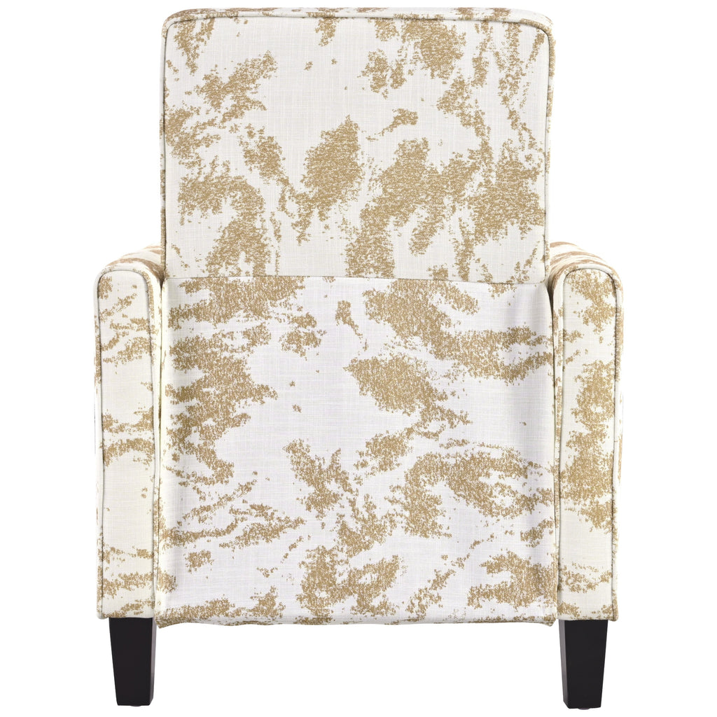 Fauteuil club inclinable à motif floral Darvis par Christopher Knight Home