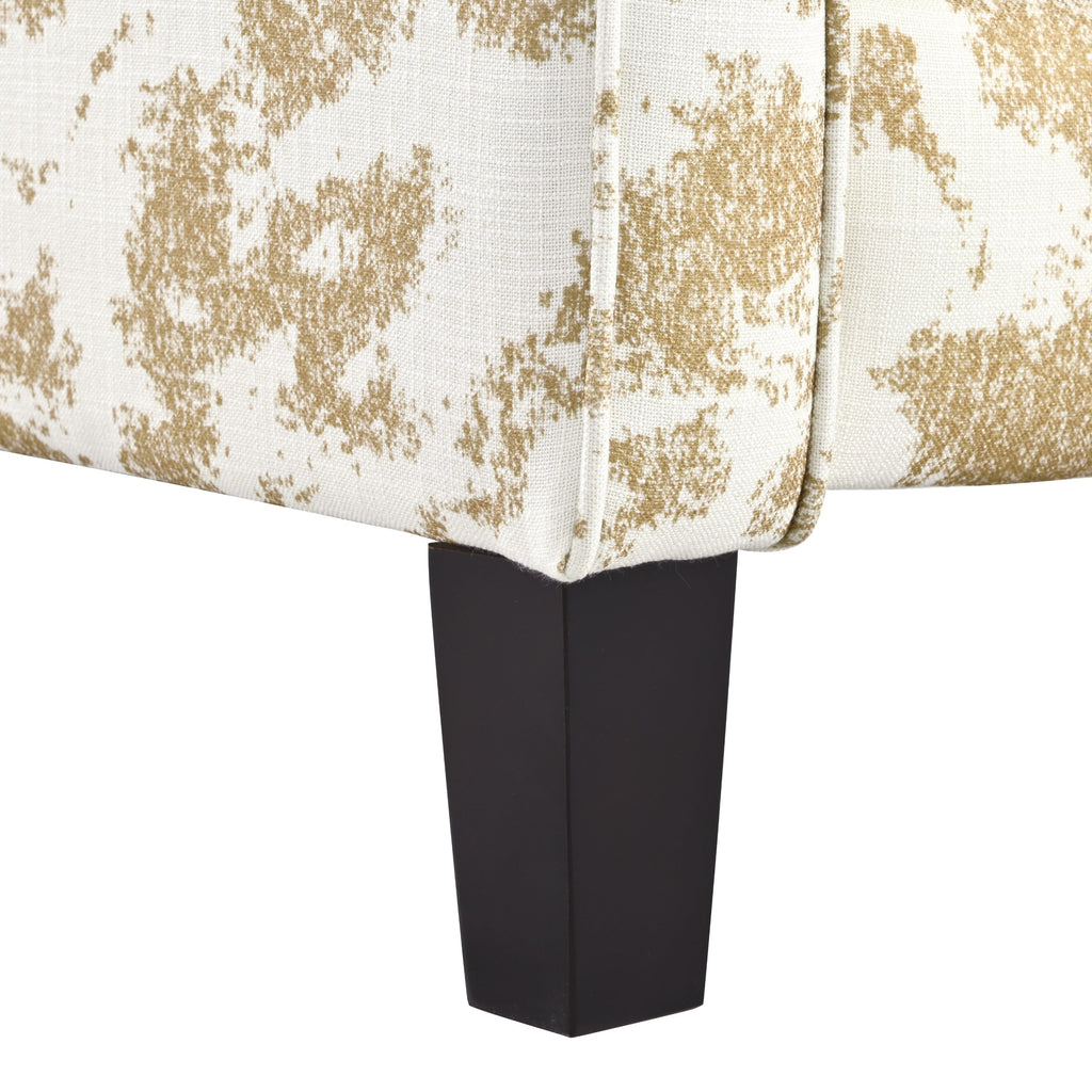 Fauteuil club inclinable à motif floral Darvis par Christopher Knight Home