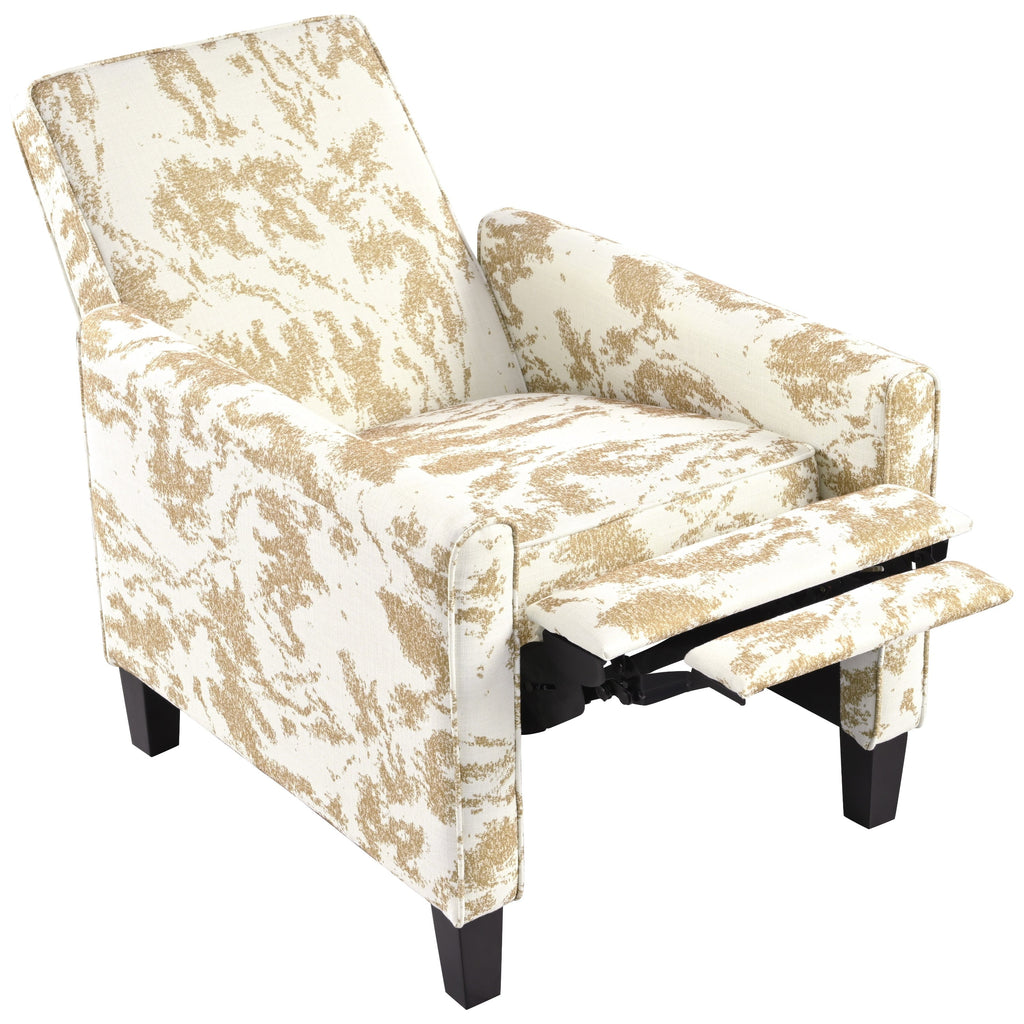 Fauteuil club inclinable à motif floral Darvis par Christopher Knight Home