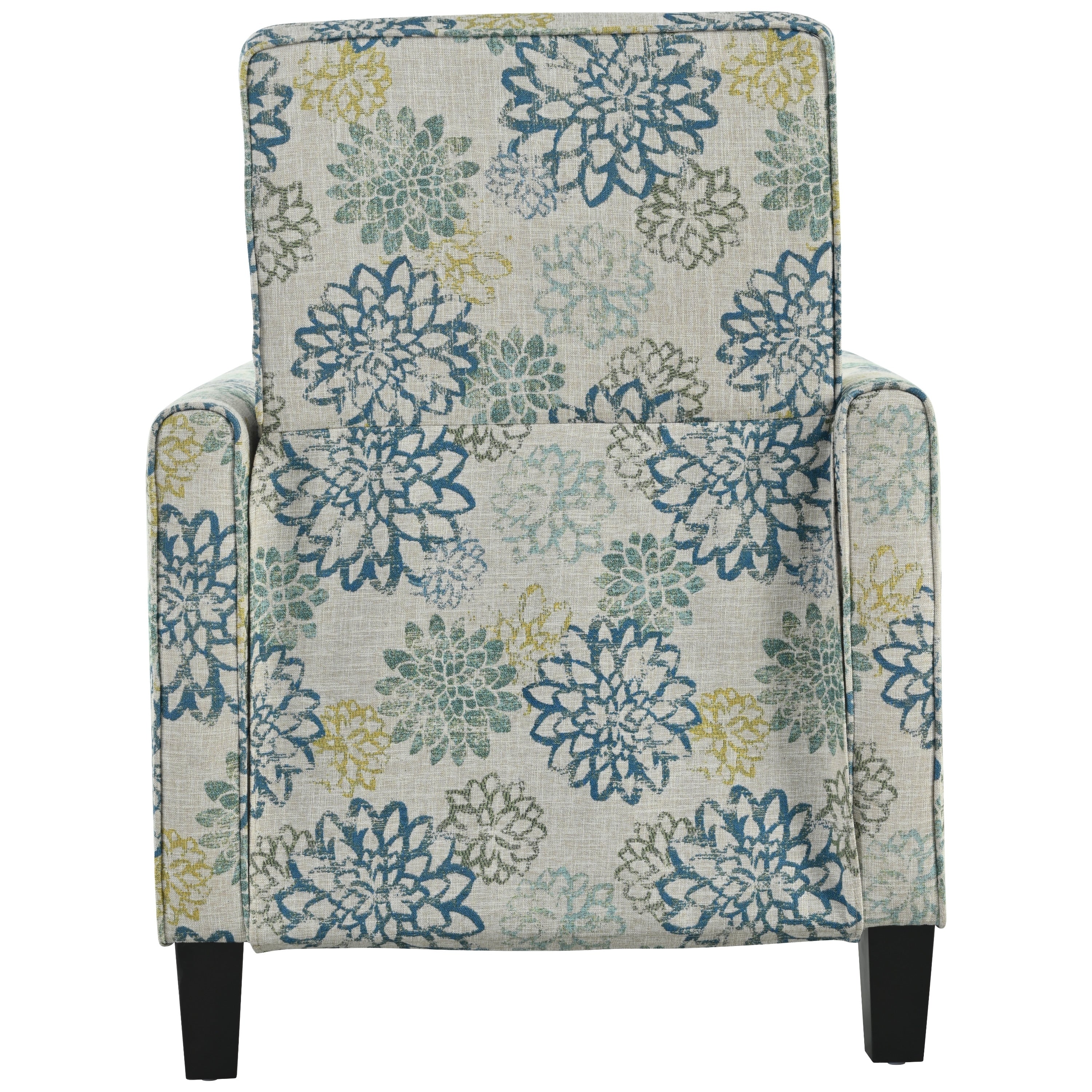 Fauteuil club inclinable à motif floral Darvis par Christopher Knight Home