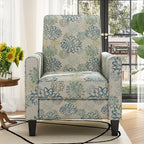Fauteuil club inclinable à motif floral Darvis par Christopher Knight Home