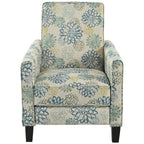 Fauteuil club inclinable à motif floral Darvis par Christopher Knight Home