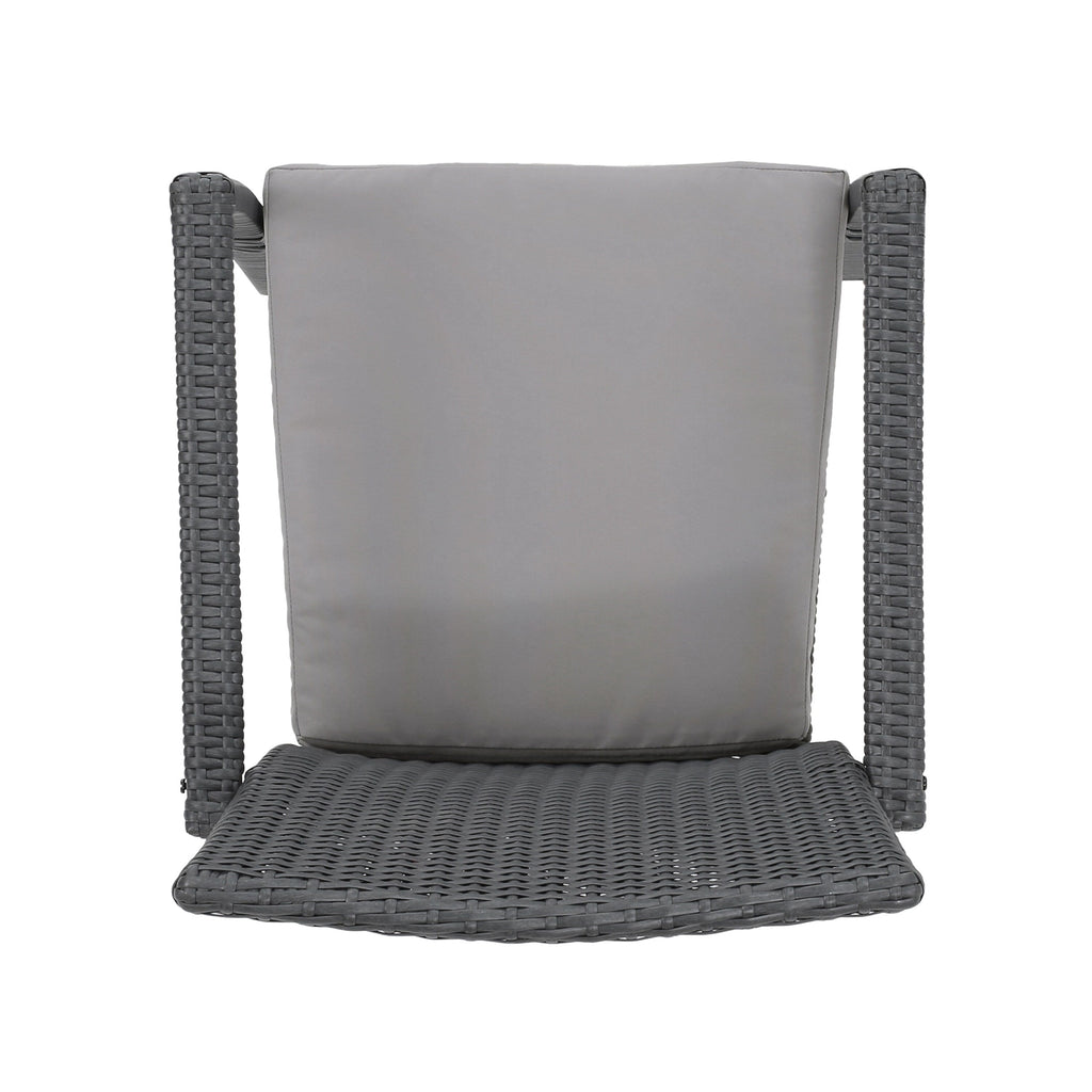 Ensemble de salle à manger extensible Davenport Outdoor 9 pièces en bois et osier par Christopher Knight Home