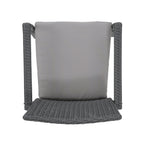 Ensemble de salle à manger extensible Davenport Outdoor 9 pièces en bois et osier par Christopher Knight Home