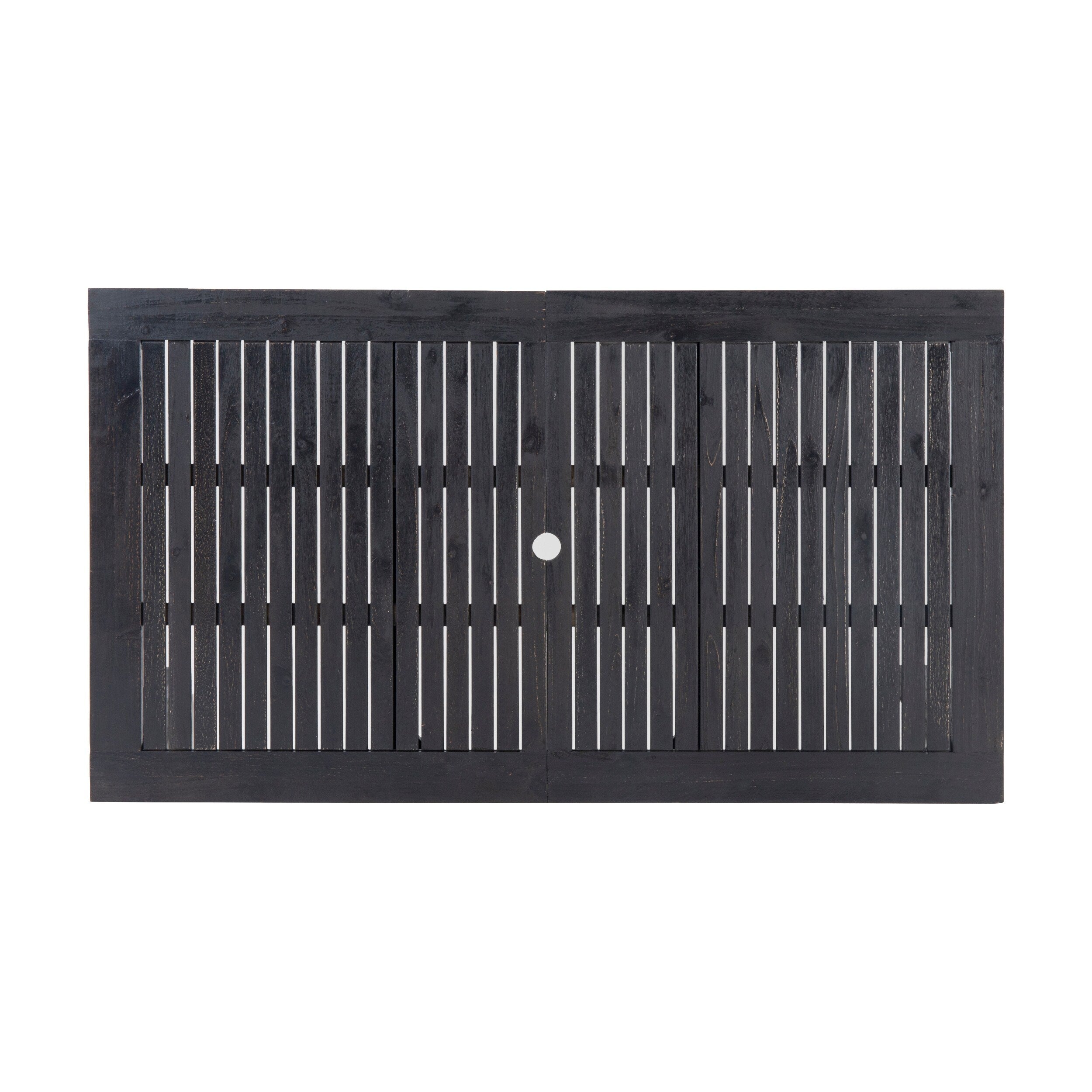 Ensemble de salle à manger extensible Davenport Outdoor 9 pièces en bois et osier par Christopher Knight Home