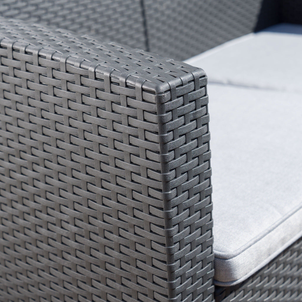 Ensemble de conversation d'extérieur Daytona 4 pièces par Christopher Knight Home