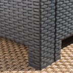 Ensemble de conversation d'extérieur en osier Daytona par Christopher Knight Home