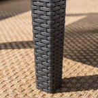 Ensemble de conversation d'extérieur en osier Daytona par Christopher Knight Home