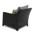 Ensemble de 5 fauteuils club et poufs d'extérieur Deco Sunbrella