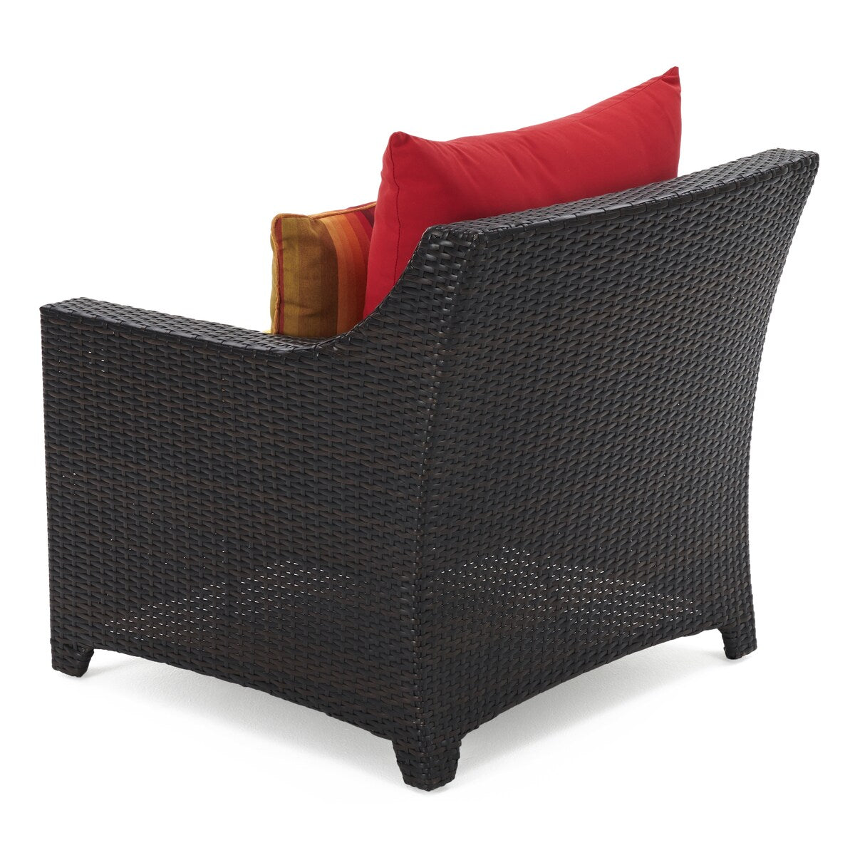 Ensemble de 5 fauteuils club et poufs d'extérieur Deco Sunbrella