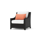 Ensemble de 5 fauteuils club et poufs d'extérieur Deco Sunbrella