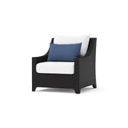 Ensemble de 5 fauteuils club et poufs d'extérieur Deco Sunbrella