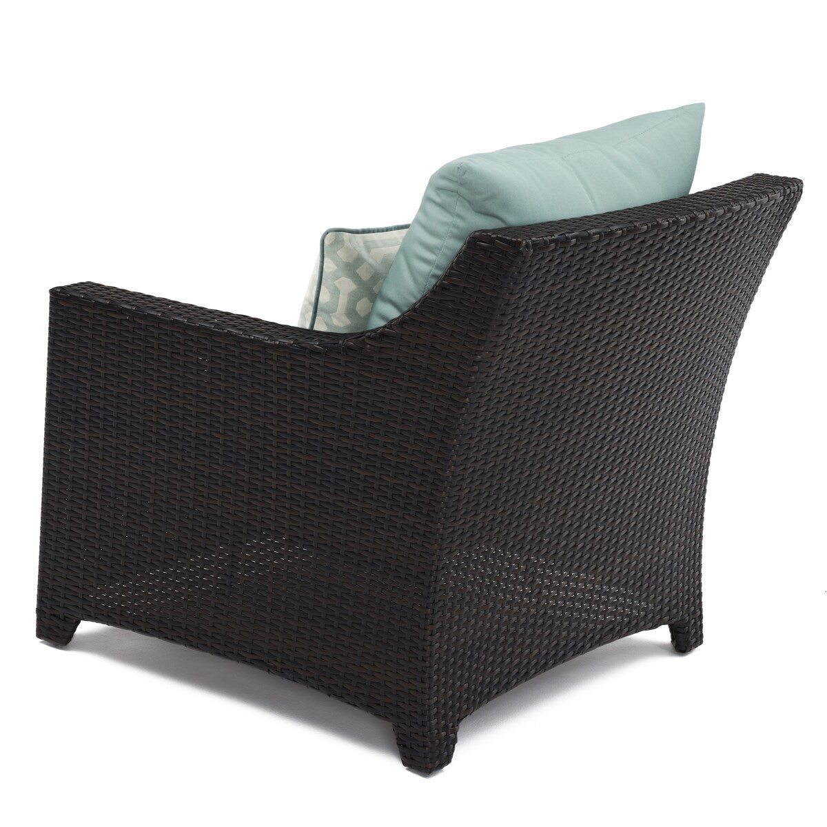 Ensemble de 5 fauteuils club et poufs d'extérieur Deco Sunbrella