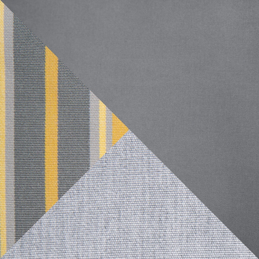 Ensemble de 5 fauteuils club et poufs d'extérieur Deco Sunbrella