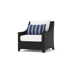 Ensemble de 5 fauteuils club et poufs d'extérieur Deco Sunbrella