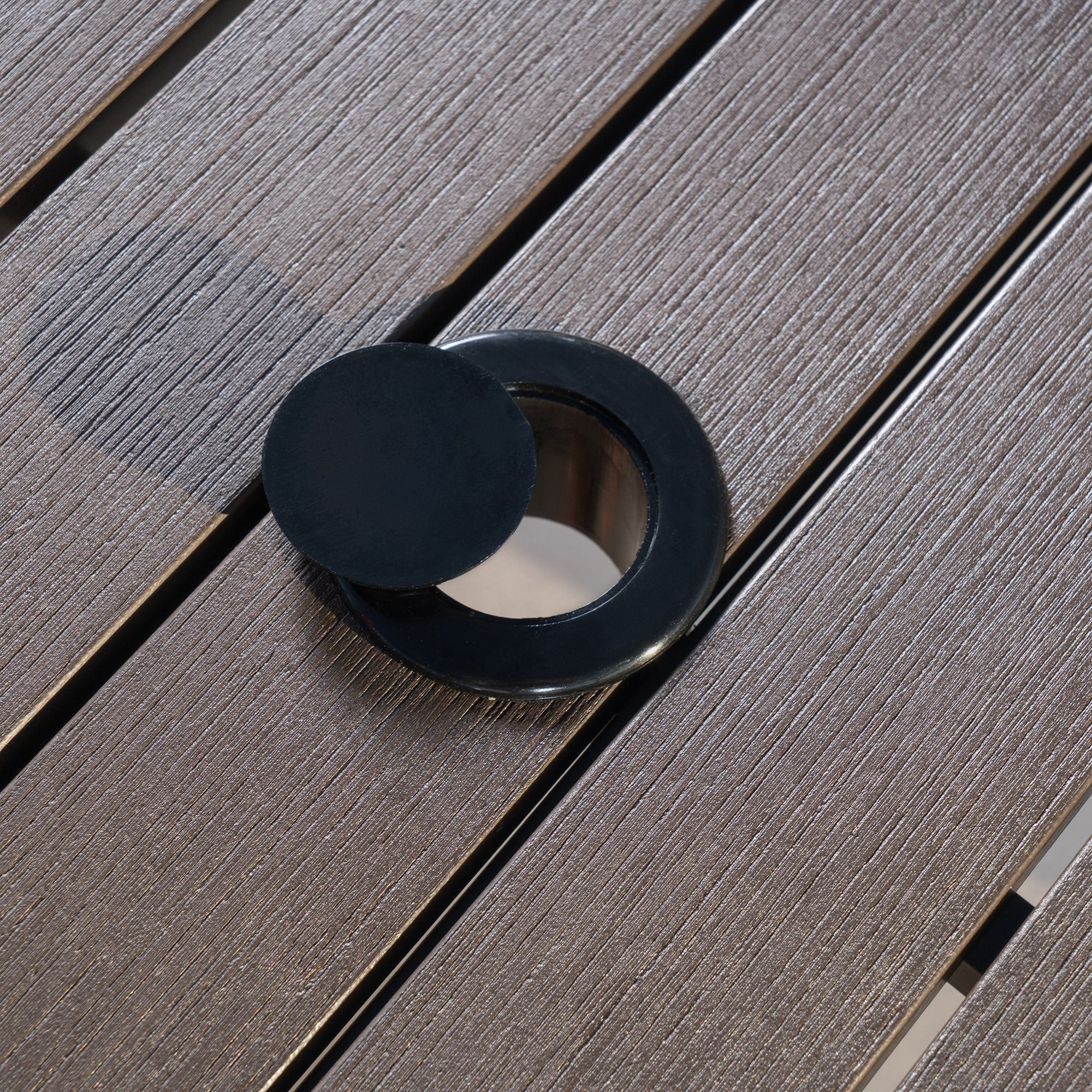 Ensemble de salle à manger d'extérieur Deco 9 pièces en aluminium