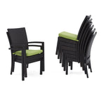 Ensemble de salle à manger d'extérieur Deco 9 pièces en aluminium