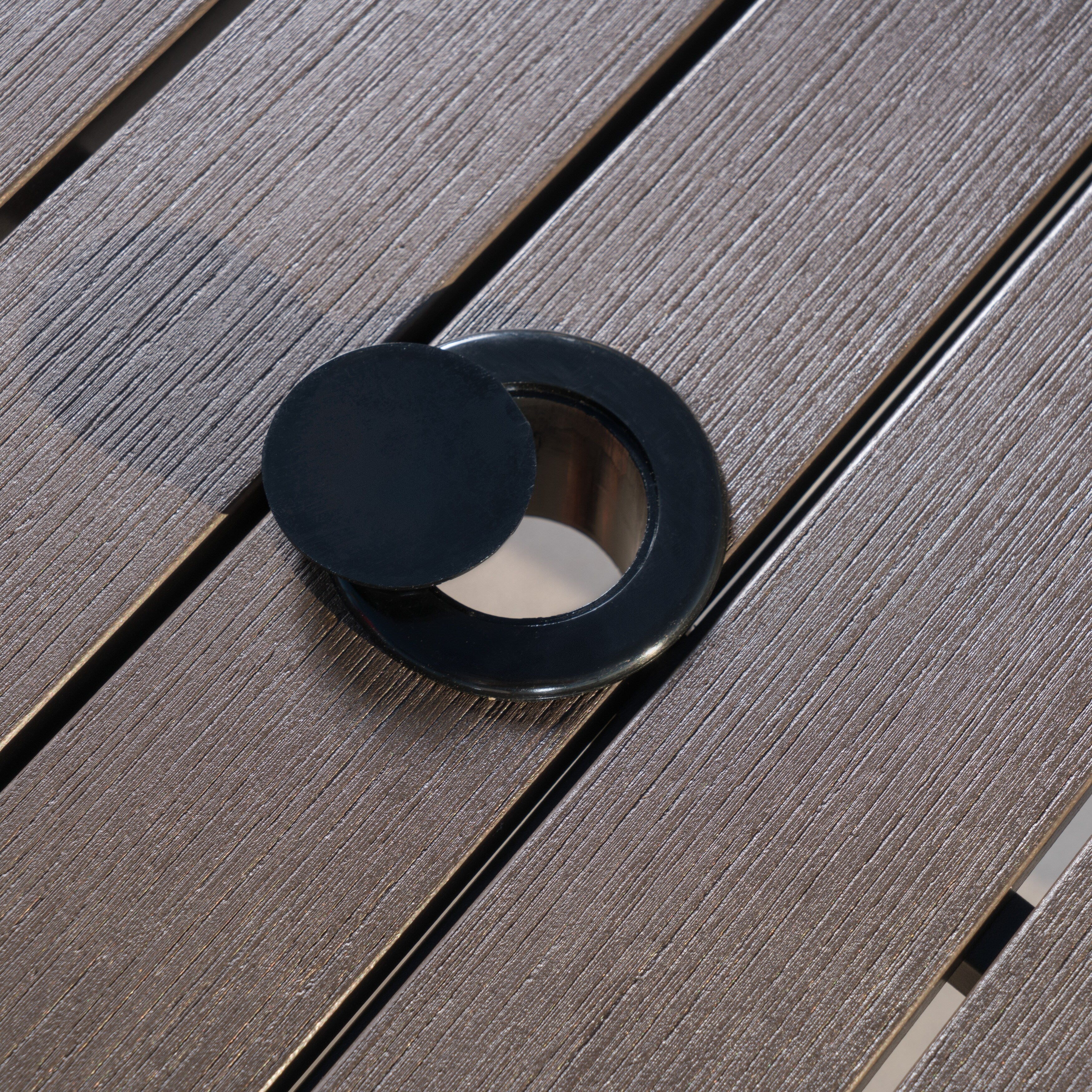 Ensemble de salle à manger d'extérieur Deco 9 pièces en aluminium