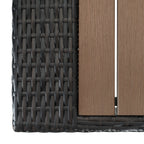 Ensemble de salle à manger d'extérieur Deco 9 pièces en aluminium