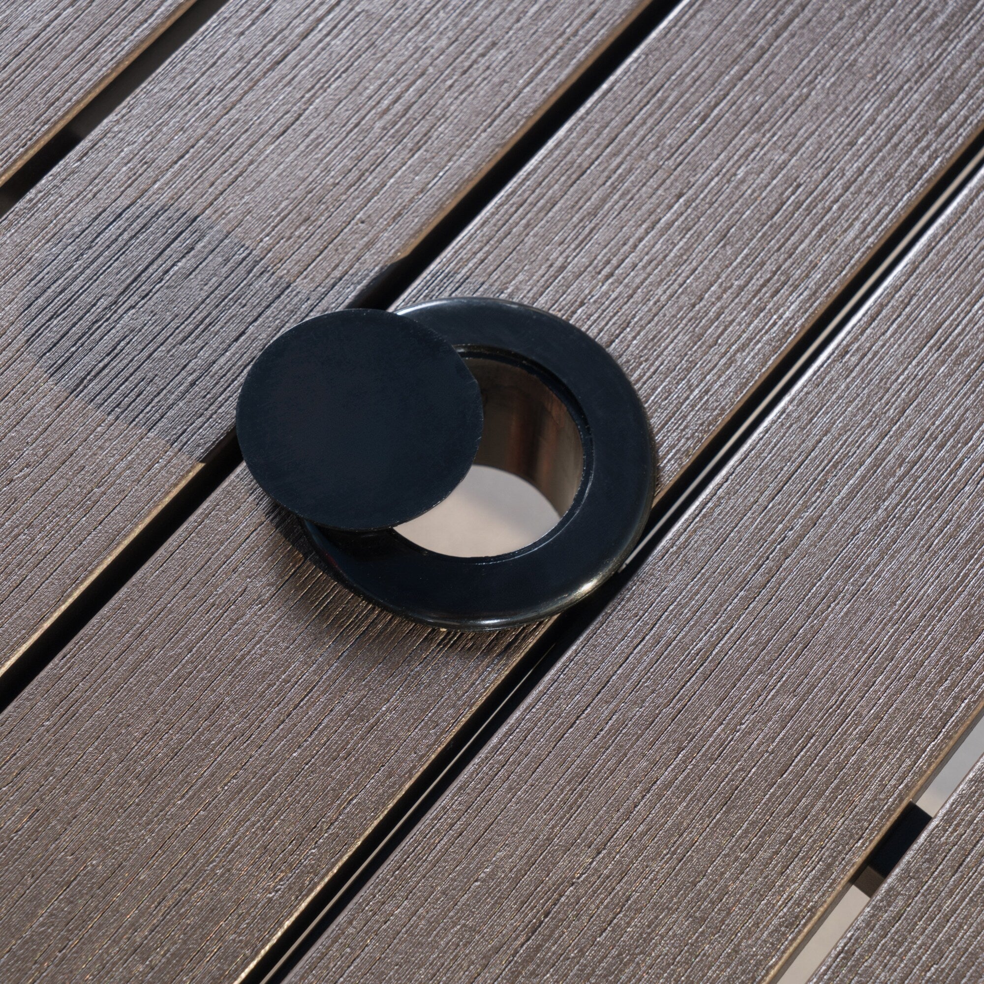 Ensemble de salle à manger d'extérieur Deco 9 pièces en aluminium