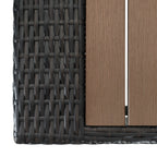 Ensemble de salle à manger d'extérieur Deco 9 pièces en aluminium