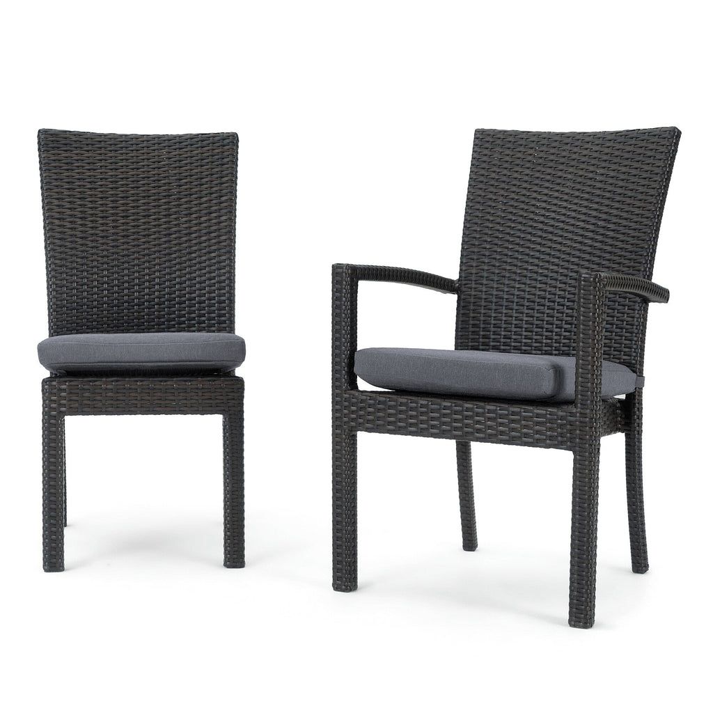 Ensemble de salle à manger d'extérieur Deco 9 pièces en aluminium