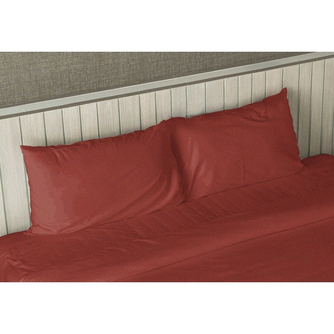 Ensemble de draps de lit 4 pièces de la série Luxury, 1800 fils, à poche profonde