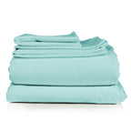 Ensemble de draps de lit 4 pièces de la série Luxury, 1800 fils, à poche profonde