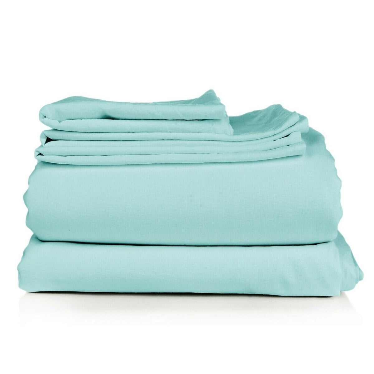 Ensemble de draps de lit 4 pièces de la série Luxury, 1800 fils, à poche profonde