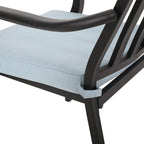 Ensemble de salle à manger d'extérieur Delmar 5 pièces avec table en béton léger par Christopher Knight Home