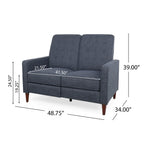 Fauteuil inclinable rembourré Denison par Christopher Knight Home