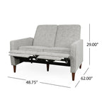 Fauteuil inclinable rembourré Denison par Christopher Knight Home