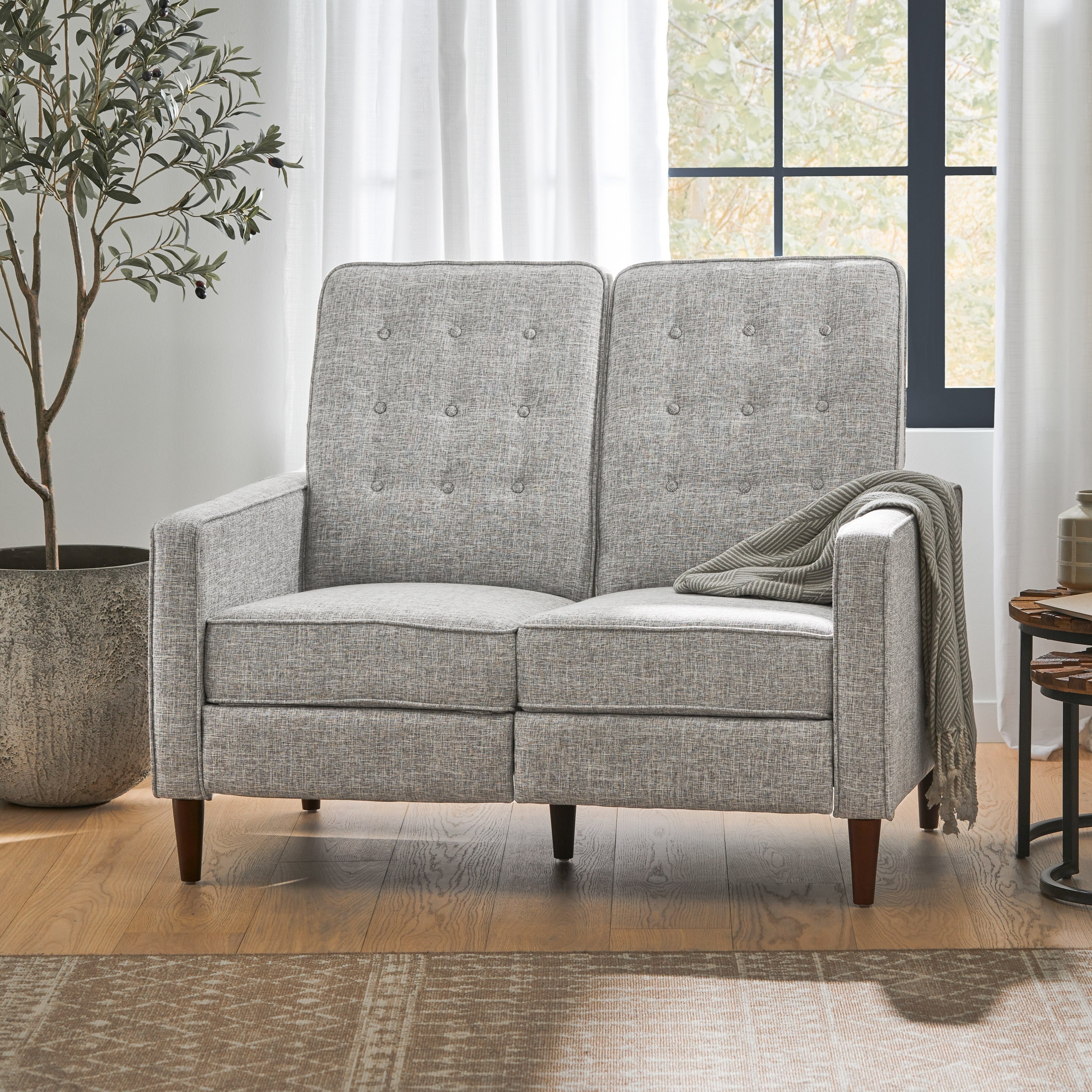 Fauteuil inclinable rembourré Denison par Christopher Knight Home