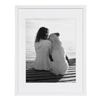 Cadre photo mural en bois DesignOvation Gallery, lot de 2