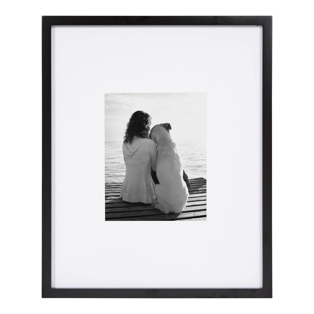 Cadre photo mural en bois DesignOvation Gallery, lot de 2