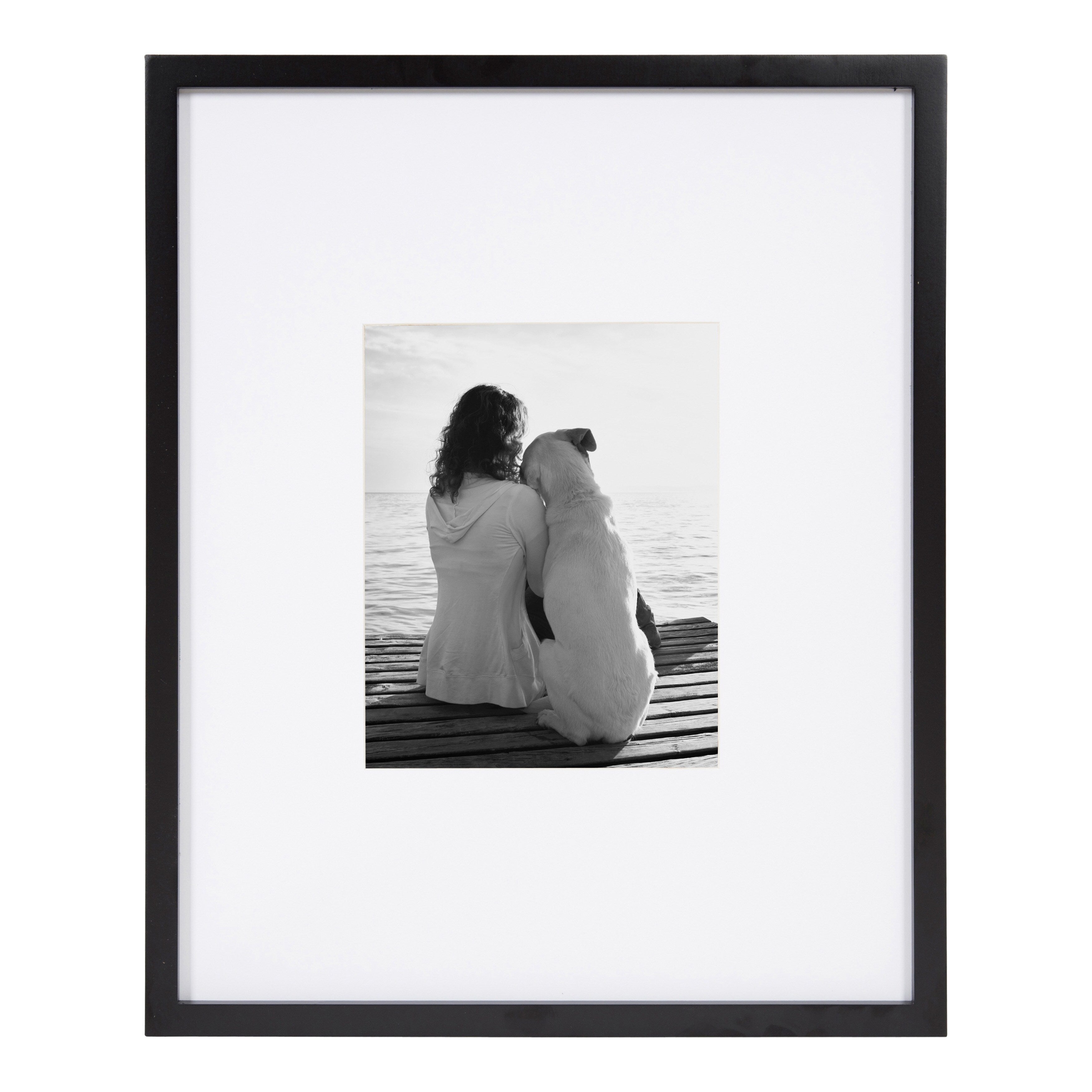 Cadre photo mural en bois DesignOvation Gallery, lot de 2