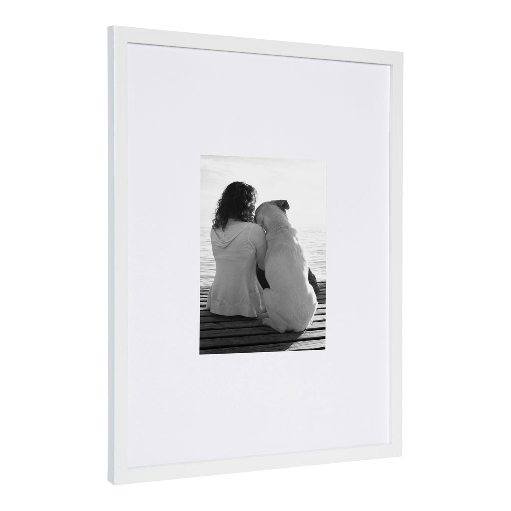 Cadre photo mural en bois DesignOvation Gallery, lot de 2